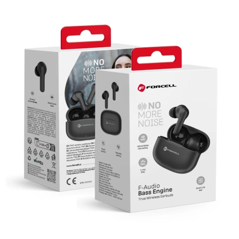 Бездротові Bluetooth-навушники FORCELL F-AUDIO Bass Engine з функцією ANC та ENC