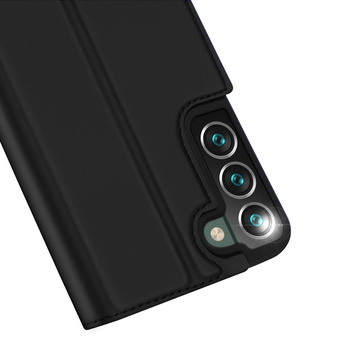 Ochranné flipové puzdro Dux Ducis Skin Pro pre Samsung Galaxy S22 Plus Black