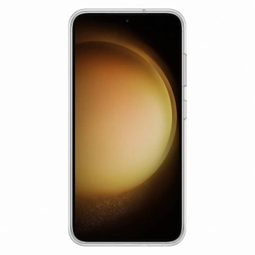 Kryt Samsung Frame Cover pro pouzdro Samsung Galaxy S23 s vyměnitelnými zadními stranami bílé