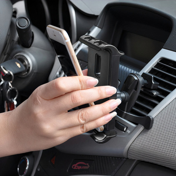 Alogy AirVent Držák do auta na telefon, tablet 4-11" pro mřížku ventilace Černá