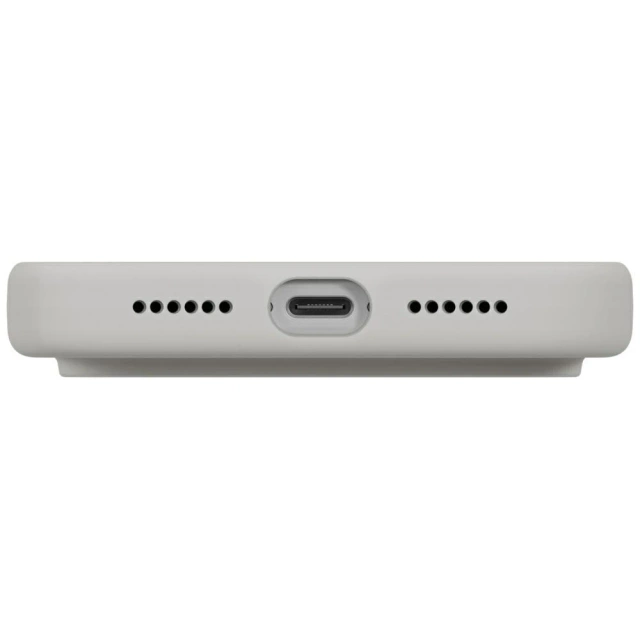 Etui Ochronne do iPhone 17 Pro Max UNIQ Lino Magclick Light Grey