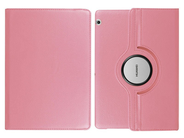360 ° drehbare Hülle für Huawei MediaPad T3 10 9.6 '' Rosa