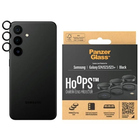 Захисне скло PanzerGlass Hoops для об'єктива камери Samsung Galaxy S24