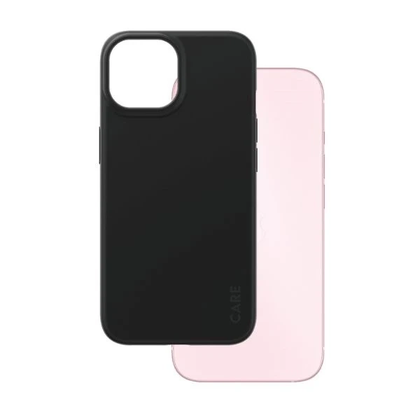 Чохол для iPhone 15 CARE від PanzerGlass Fearlessly Fashionable Black