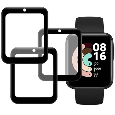 3x flexibilné ochranné sklo 3D Alogy pre Xiaomi Mi Watch Lite Black