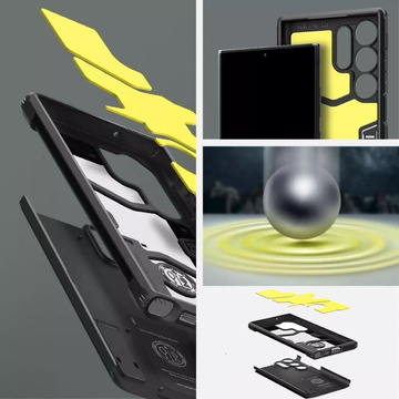 Etui Spigen Tough Armor pre Samsung Galaxy S23 Ultra Black
