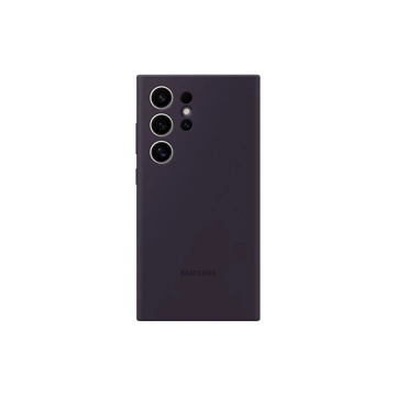 Originální silikonové pouzdro EF-PS928TEEGWW Samsung Galaxy S24 Ultra tmavě fialový blistr