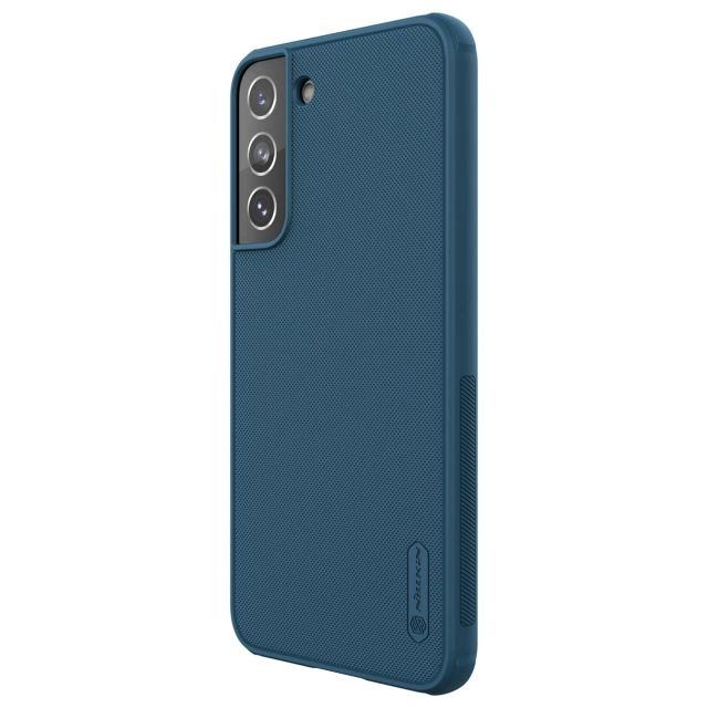 Nillkin Super Frosted Shield Pro strapazierfähige Hülle für Samsung Galaxy S22 (S22 Plus) blau