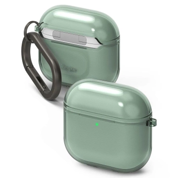 Pouzdro Ringke Air pro Apple AirPods 4 s karabinou Green