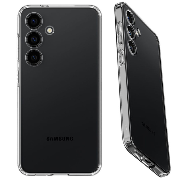 Case for Samsung Galaxy S24 Spigen Liquid Crystal Case phone back cover Crystal Clear Glass