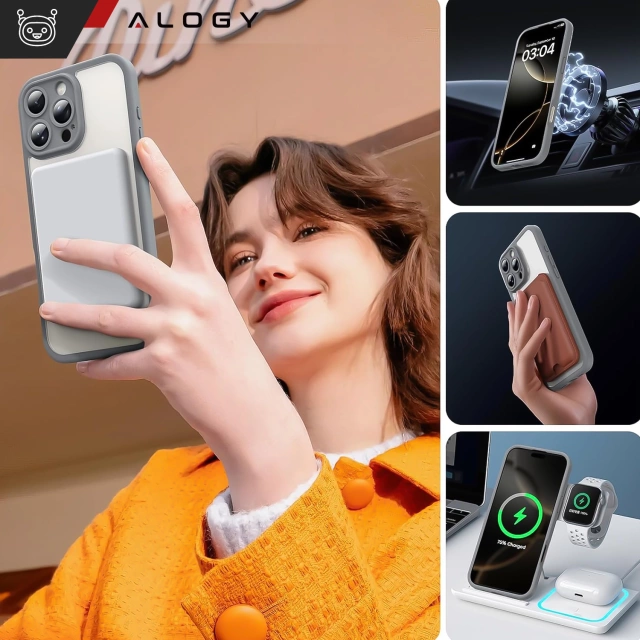 Розгалужувач HUB Alogy Adapter для ноутбука з USB-C на 3x USB-A 2.0 1x USB-A 3.0 сірий