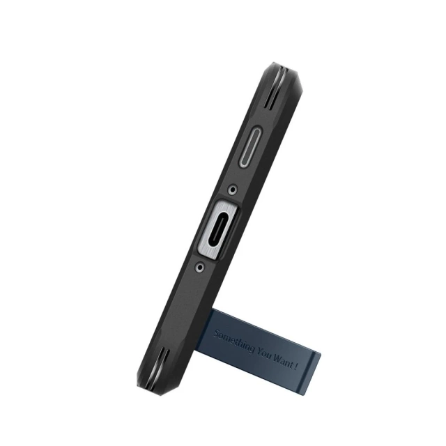 Ochranný kryt Spigen Tough Armor Metal Slate Gray pro Samsung Galaxy A56 5G