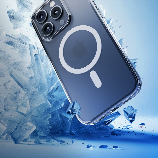 Apple iPhone 15 Plus – 3mk Frosty MagCase Blue