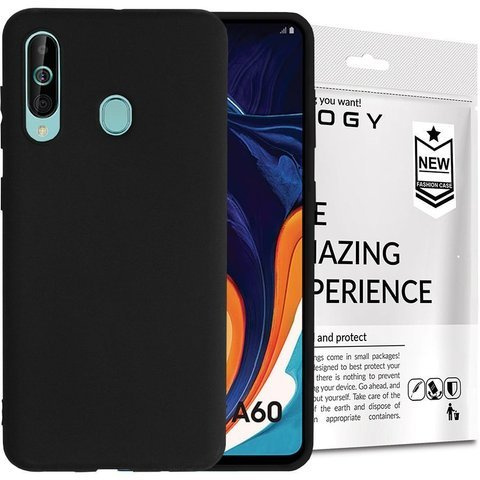Силіконовий чохол Alogy slim case для Samsung Galaxy A60 чорний