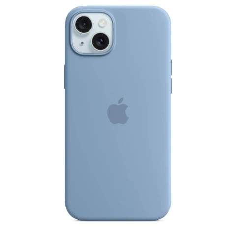 Etui do Apple iPhone 15 Plus Silicone Case MagSafe Niebieskie