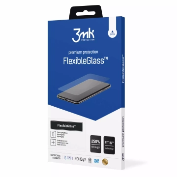 Netrieštivé hybridné sklo pre Apple iPhone 16 Plus 3mk FlexibleGlass ochranné sklo na displej Glass 7h