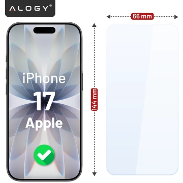 Захищене скло для Apple iPhone 16 9H Alogy Heavy Pro™️