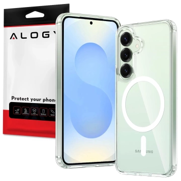 Чохол для Apple iPhone 16 Pro Max Alogy Anti-Shock Hybrid Case for MagSafe Transparent