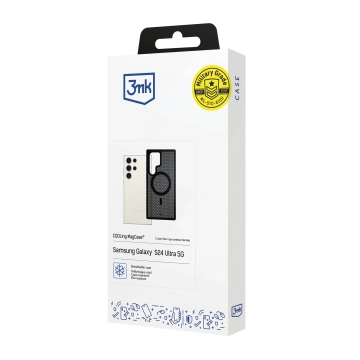 Hülle für Samsung Galaxy S24 Ultra - 3mk COOLing MagCase Schwarz