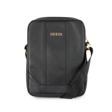 Guess Torba GUTB10TBK 10" czarna/black taška na tablet Saffiano