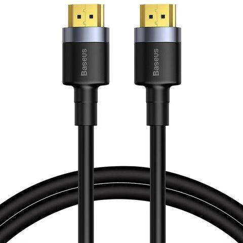 HDMI-HDMI 2.0 cable Baseus Cafule 4K FULL HD 3D 2m Black-gray