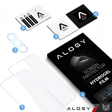 Tvrzené sklo pro Samsung Galaxy S23 FE 2x ochranná fólie na displej 1x čočka objektivu fotoaparátu Pro 9H Alogy Glass Set