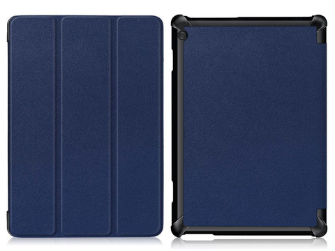 Alogy Book Cover for Lenovo Tab M10 10.1 TB-X605 Navy Glass