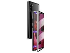 Двосторонній магнітний чохол Dr.Fit для Galaxy Note 10 Silver