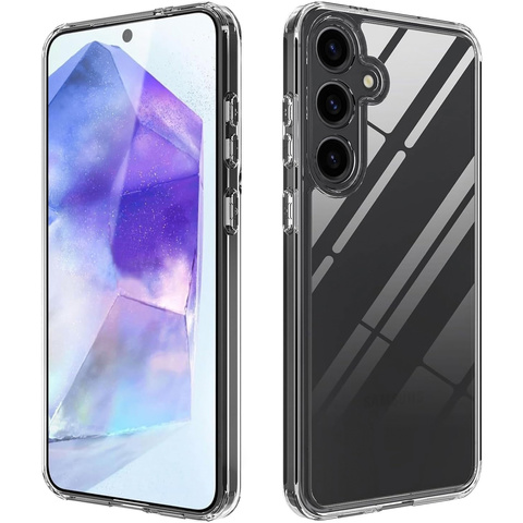Puzdro pre Samsung Galaxy A35 5G Zadný kryt Hybrid Clear Case Alogy Transparent Glass