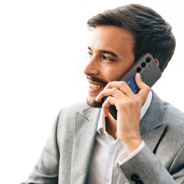 Etui Portfelowe do Samsung Galaxy S25 Dux Ducis Rafi II Czarny