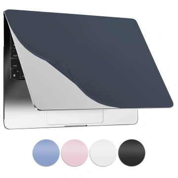 Schutzhülle für Apple MacBook Pro 14 2021–2024 (M1/M2/M3/M4) – flexible, matte Schutzhülle, leicht und widerstandsfähig – Alogy AirGuard™ Marineblau