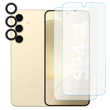 Загартоване скло Supreme Set для Samsung Galaxy S24 Clear