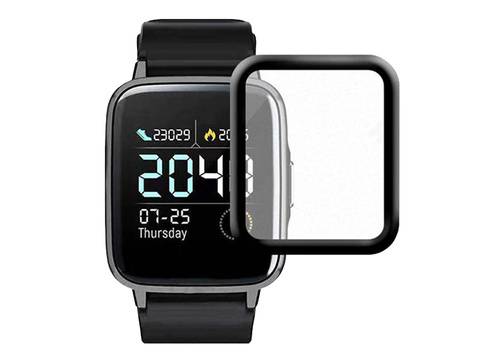 2x Гнучке захисне скло Alogy 3D для Haylou Solar LS02 Black