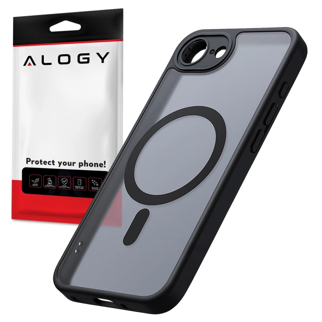 Apple iPhone 16 Pro Max Case Alogy Anti-Shock Hybrid Case for MagSafe Clear
