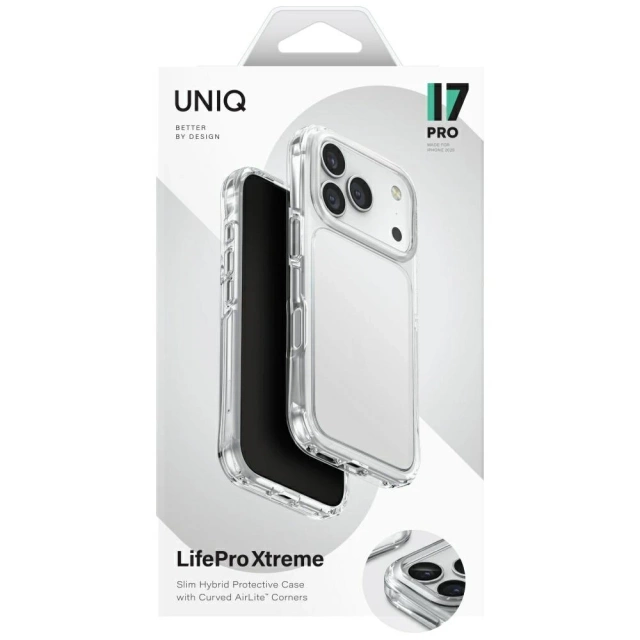 Etui Ochronne do iPhone 17 Pro UNIQ Lifepro Xtreme Clear
