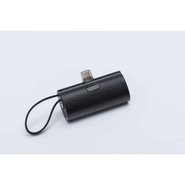 FORCELL F-ENERGY Power Plug F5K3 Powerbank so vstavaným konektorom typu C PD 20W 5000mAh Čierna