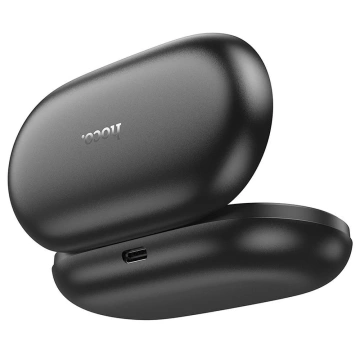 Slúchadlá Hoco EA4 TWS čierne Bluetooth 5.3 s puzdrom 500 mAh