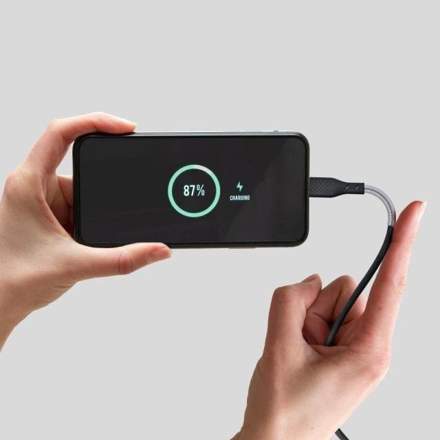 Kabel USB-C – USB-C 100W Forcell F-Energy Carbon 1 m CB-04C czarny