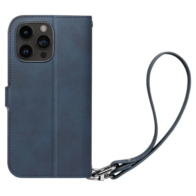 Peněženka Etui Spigen "S"; Pro Apple iPhone 15 Pro Navy