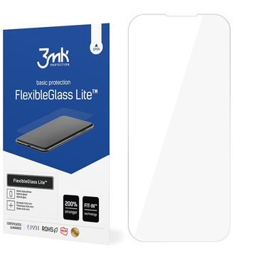 Bruchsicheres 3mk Flexible Glass Lite Hybridglas für Xiaomi Redmi Note 10 / 10s 4G