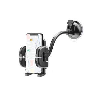 Forcell Regular 2in1 Autohalterung Gitter/Glasarm 17cm Schwarz