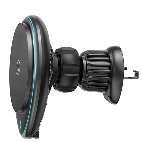 Uchwyt Indukcyjny 15W USAMS US-CD222 do Kratki Wentylacyjnej Czarny