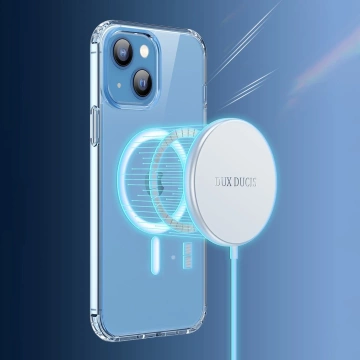 Dux Ducis Clin magnetické puzdro pre iPhone 14 Plus kompatibilné s MagSafe transparentné