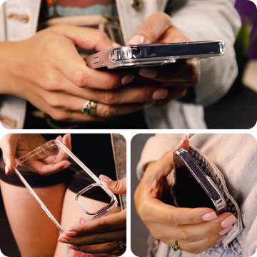 Silikonhülle Alogy Samsung Galaxy S22 Schutzhülle Handyhülle Transparent