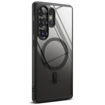 Puzdro Ringke Fusion Bold Magnetic MagSafe pre Samsung Galaxy S25 Ultra, čierne