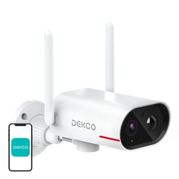 Vonkajšia WiFi kamera so solárnym panelom DEKCO DC8L 3MP