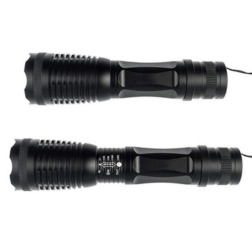 CREE-XML-T6 ZOOM Тактичний світлодіодний ліхтарик 800 м Потужний зарядний пристрій для лампи, кріплення для велосипеда