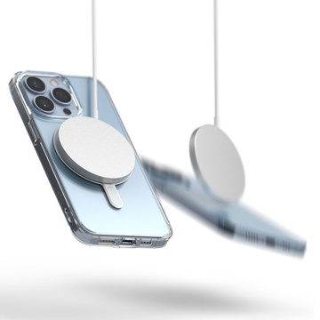 Ringke Magnetplatte für iPhone MagSafe und Ringadapter Weiß