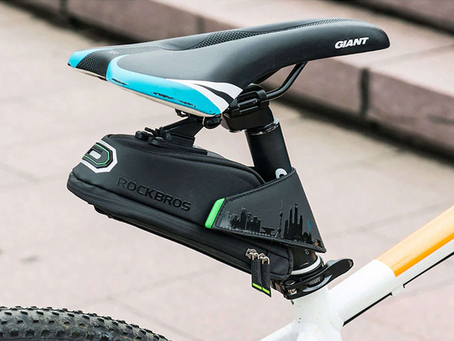 Vodotěsný kryt sedla na kolo pro nářadí RockBros C27-1 Black