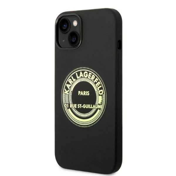 Etui Etui Karl Lagerfeld KLHCP14MSRSGRCK do Apple iPhone 14 Plus 6,7" pevný obal silikonový RSG